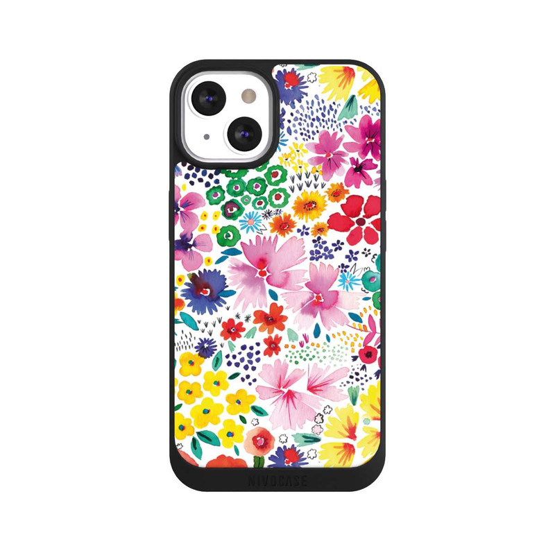 iPhone 13 NIVOpure Kunstvolle kleine Frühlingsblumen