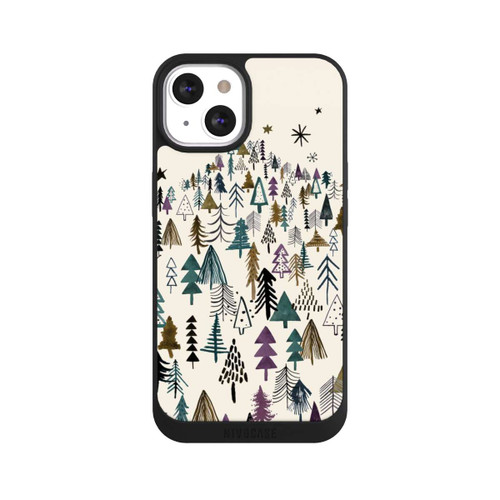 Apple iPhone 13 NIVOpure Bergbäume Wald Lila