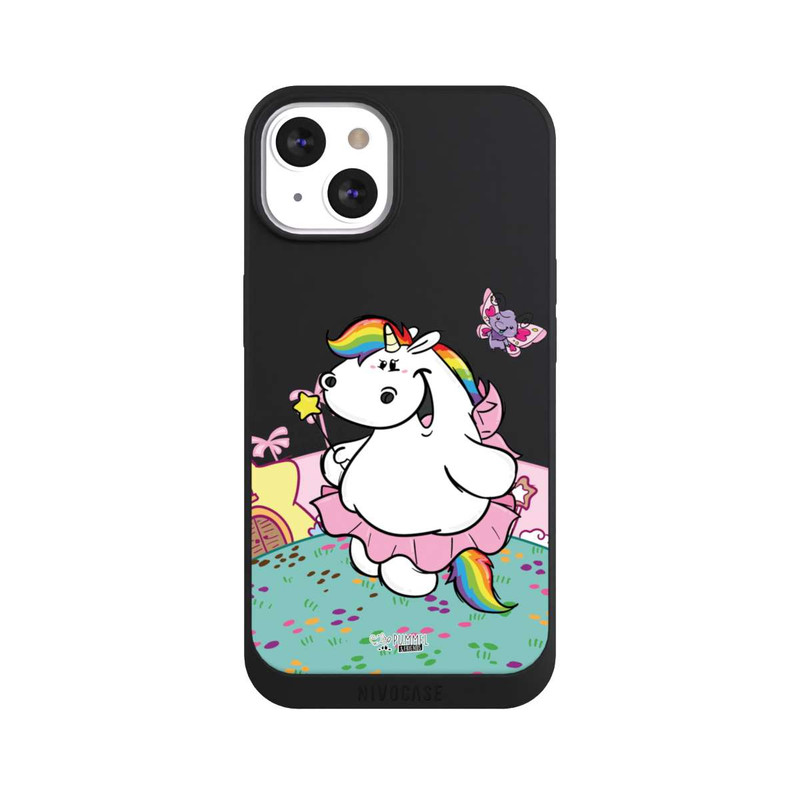 iPhone 13 NIVOpure Glitzerglimmerstadt Transparent