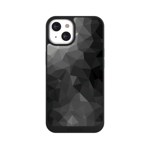 Apple iPhone 13 NIVOpure Polygonales Mosaik Schwarz/Weiß