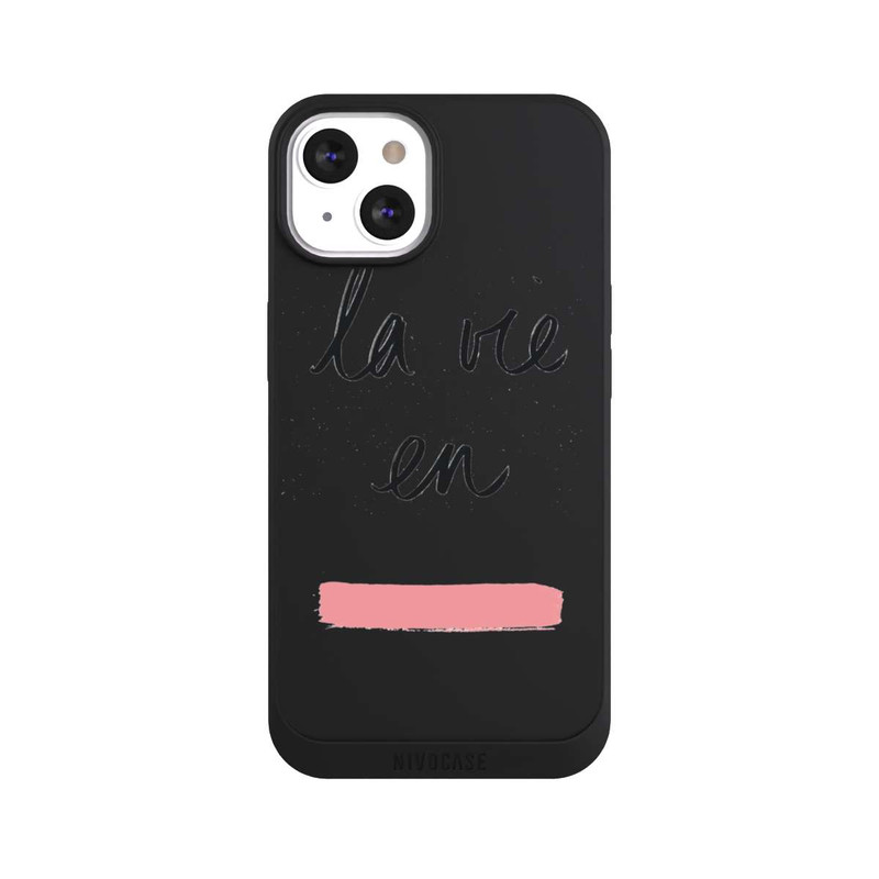 iPhone 13 NIVOpure La vie en Rose sans Fond
