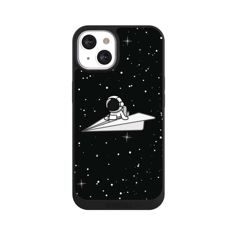 iPhone 13 NIVOpure Astronaut Paper Plane Comic