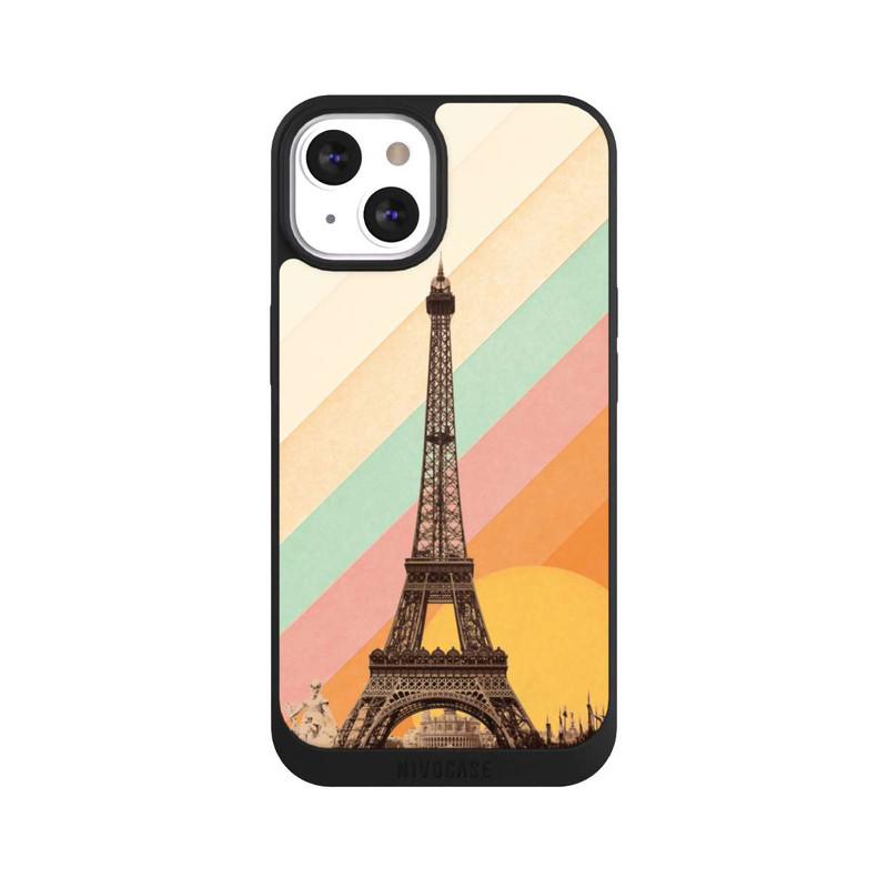 iPhone 13 NIVOpure Tour Eiffel arc-en-ciel