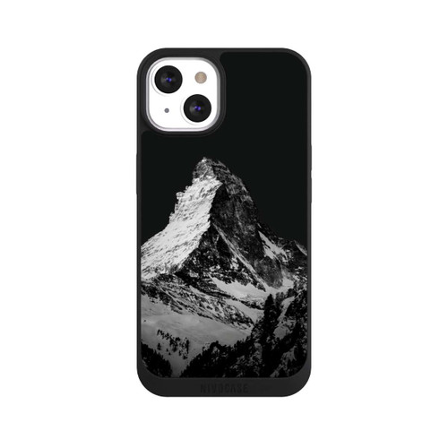 Apple iPhone 13 NIVOpure Snow Capped Mountains grey