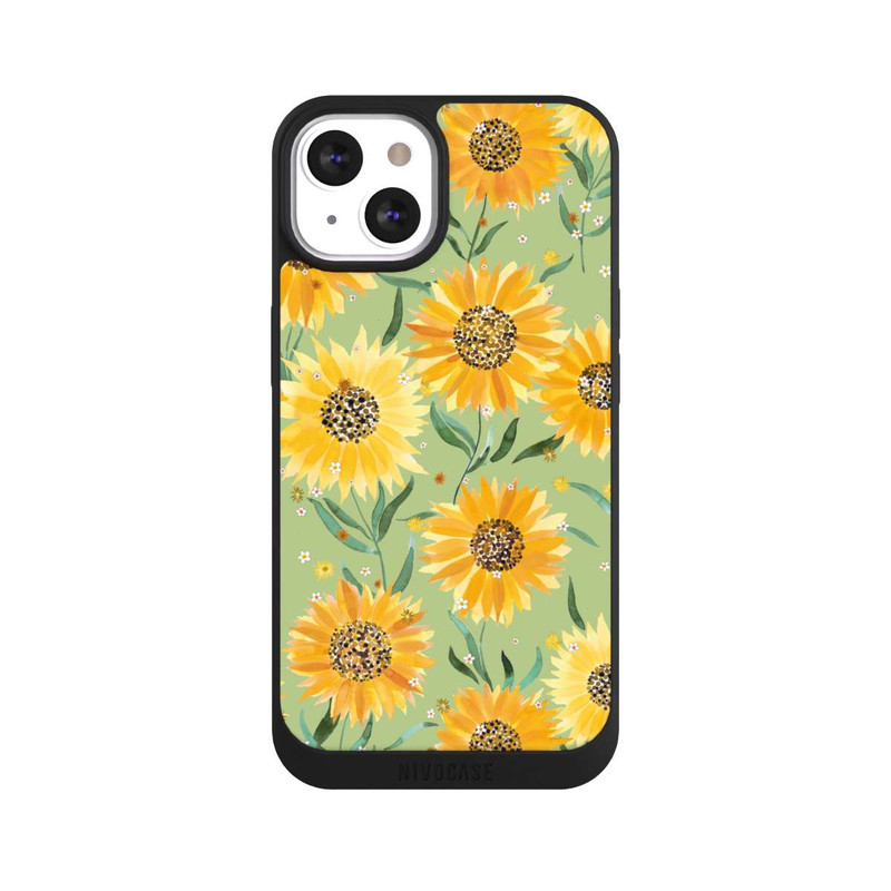 iPhone 13 NIVOpure Tournesols Verts
