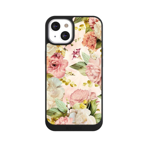 Apple iPhone 13 NIVOpure Flower Frame Peonies beige