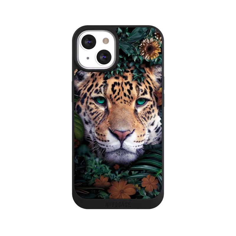 iPhone 13 NIVOpure Jaguar dans la jungle verte