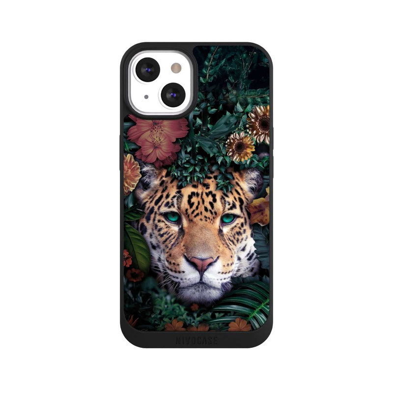 iPhone 13 NIVOpure Jaguar dans la jungle verte
