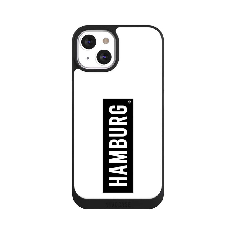 iPhone 13 NIVOpure HSV Hamburg Schwarz Weiss