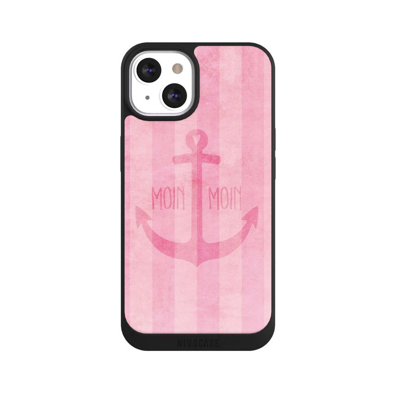iPhone 13 NIVOpure Moin Moin Stripes Pink