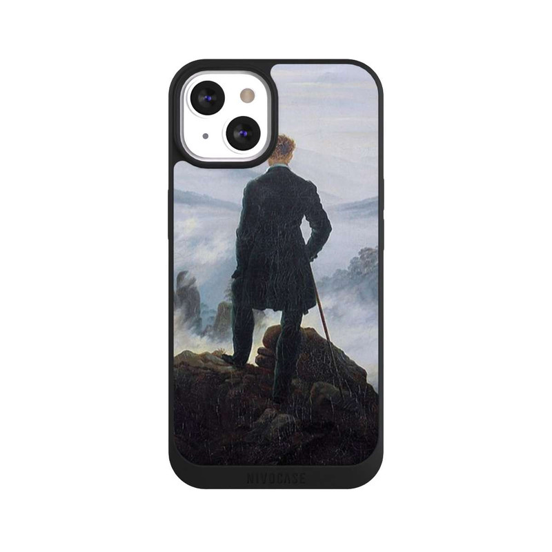 iPhone 13 NIVOpure Le Vagabond au-dessus de la Mer de Brouillard