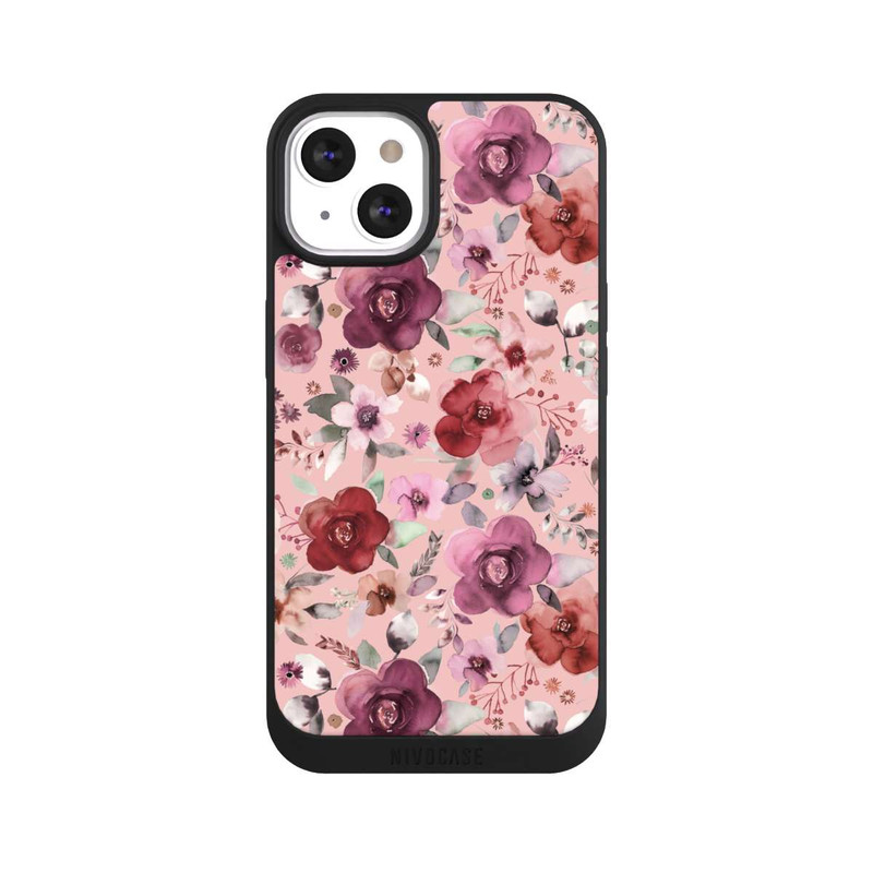 iPhone 13 NIVOpure Bouquet Abondant Romance Rose