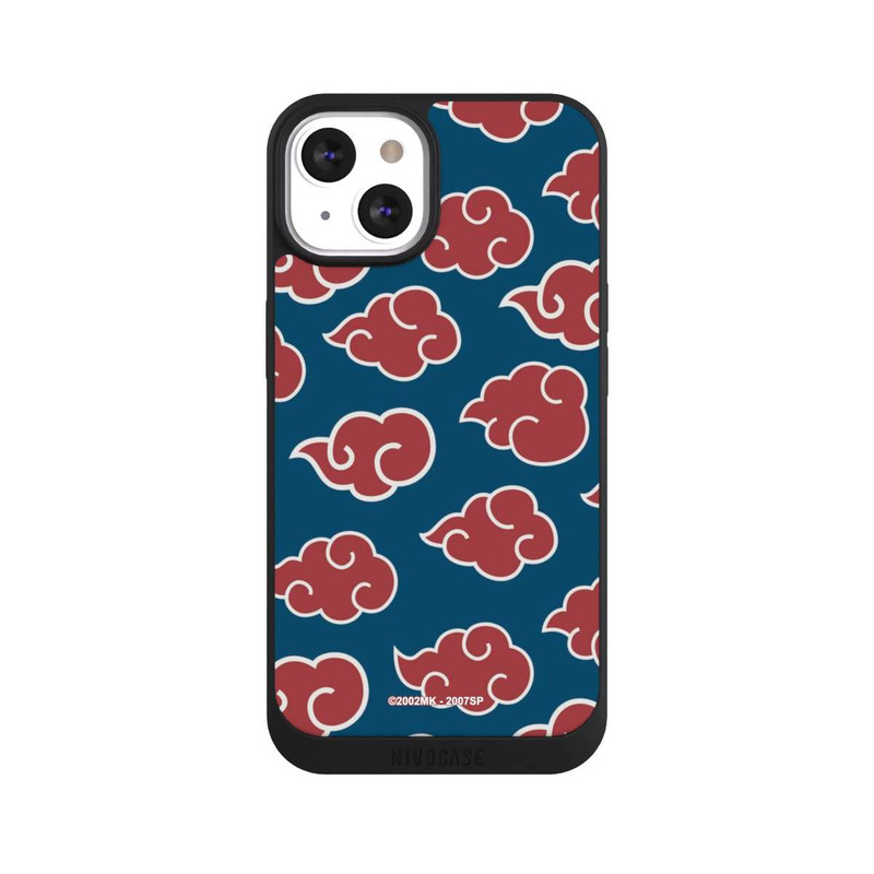 iPhone 13 NIVOpure Akatsuki Pattern Blue