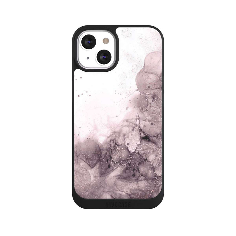 iPhone 13 NIVOpure Paillettes glamour roses
