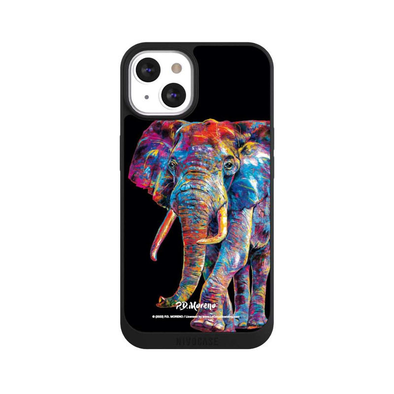 iPhone 13 NIVOpure Elephant Art By P.D. Moreno