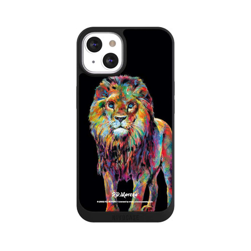 Apple iPhone 13 NIVOpure Löwe Bunte Kunst von P.D. Moreno