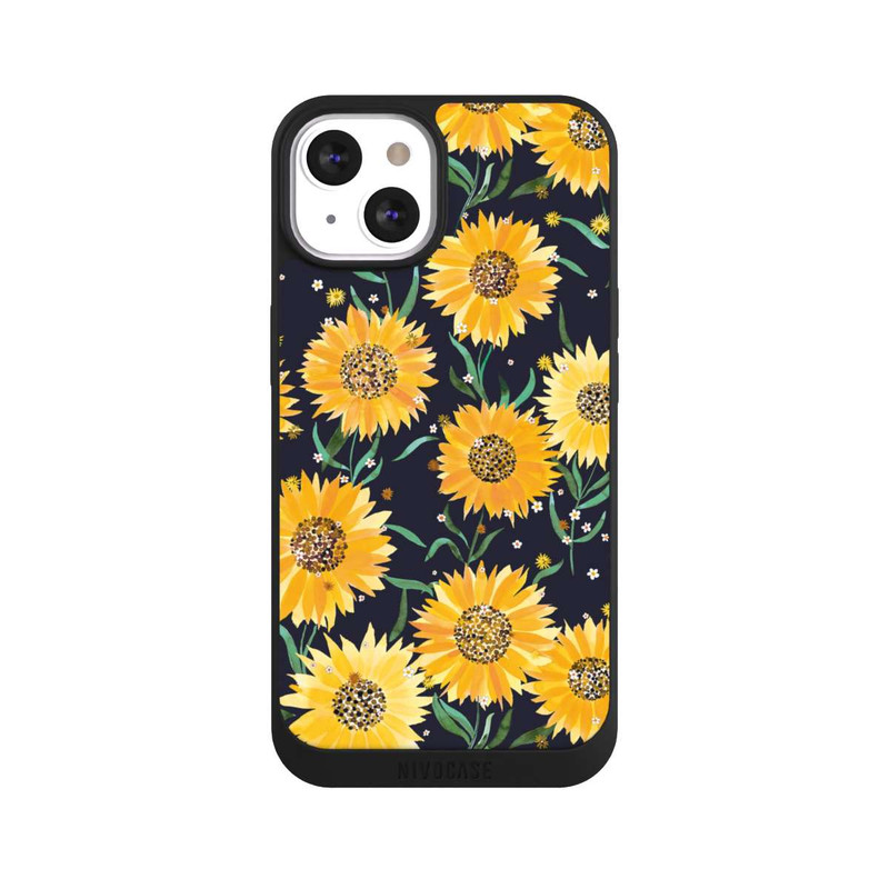 iPhone 13 NIVOpure Sunflowers Black