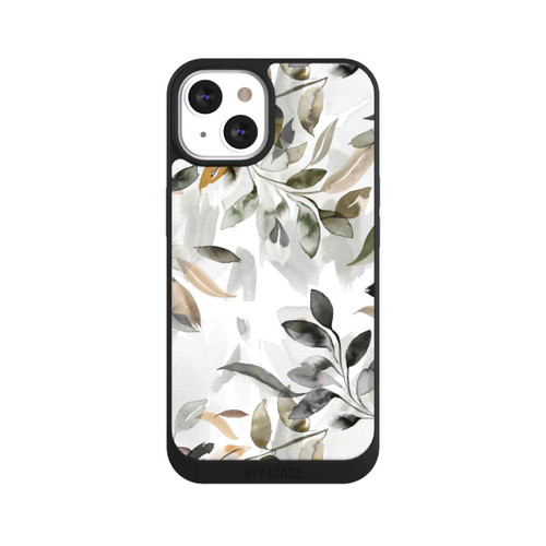 Apple iPhone 13 NIVOpure Watercolor Neutral Leaves
