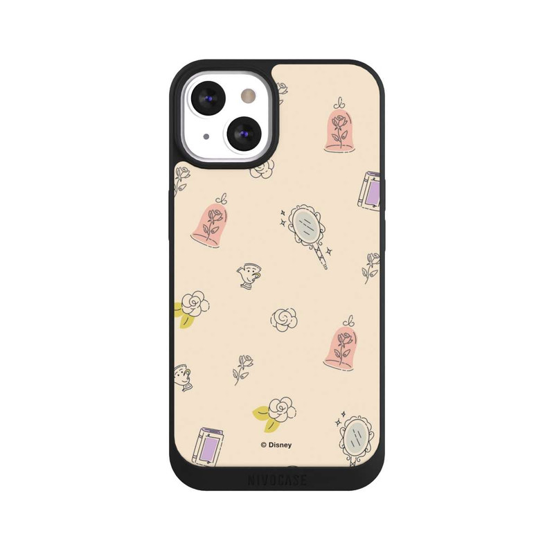 iPhone 13 NIVOpure Princess Accessoires Pattern Beige Disney Princess 