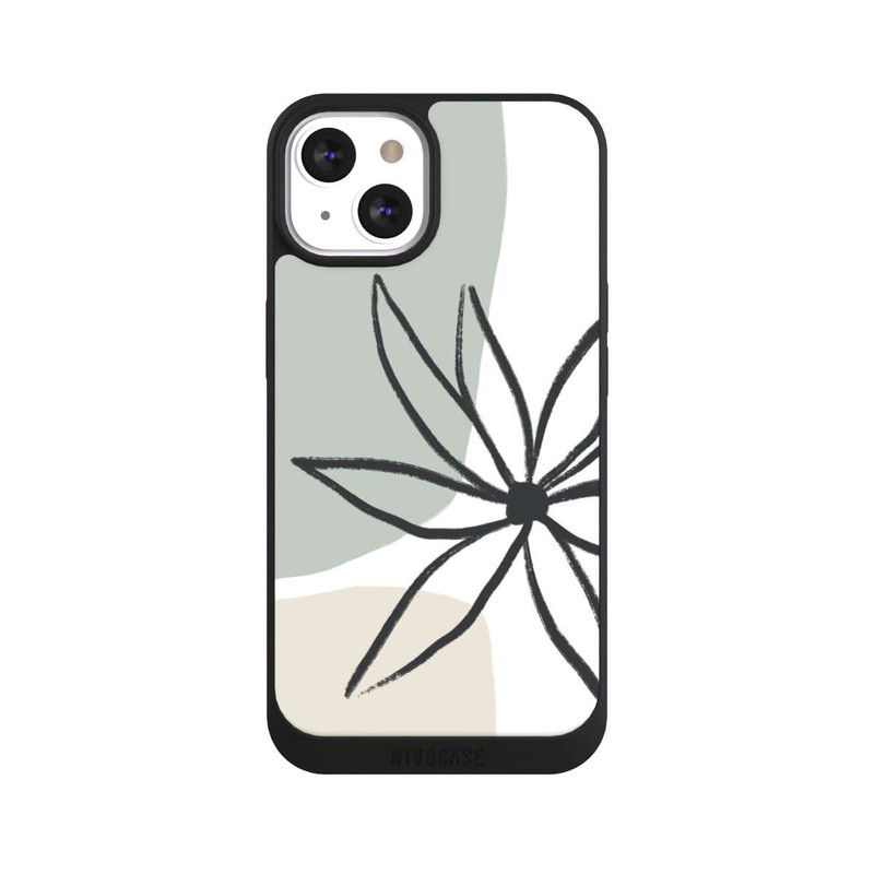 iPhone 13 NIVOpure Blume Minze und Sahne