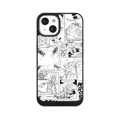 Apple iPhone 13 NIVOpure Asterix Comic Black and White