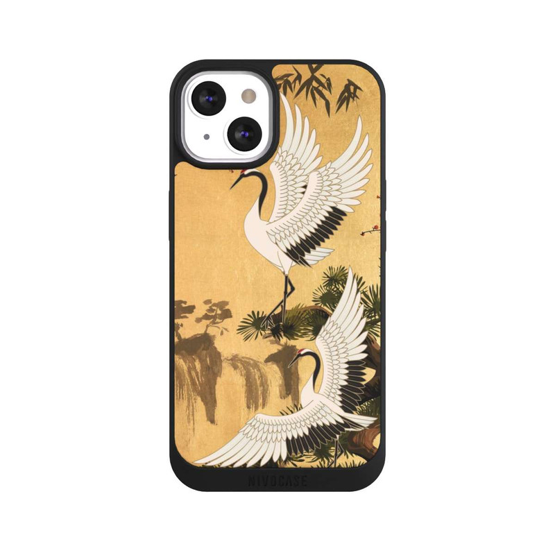 iPhone 13 NIVOpure Kraniche Gold Japan 2