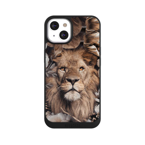 Apple iPhone 13 NIVOpure Lion Flower Frame beige