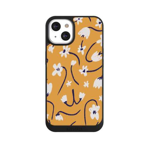 Apple iPhone 13 NIVOpure Kleine Blumen Muster Gelb