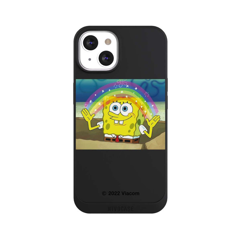 iPhone 13 NIVOpure Spongebob - Regenbogen Meme transparent