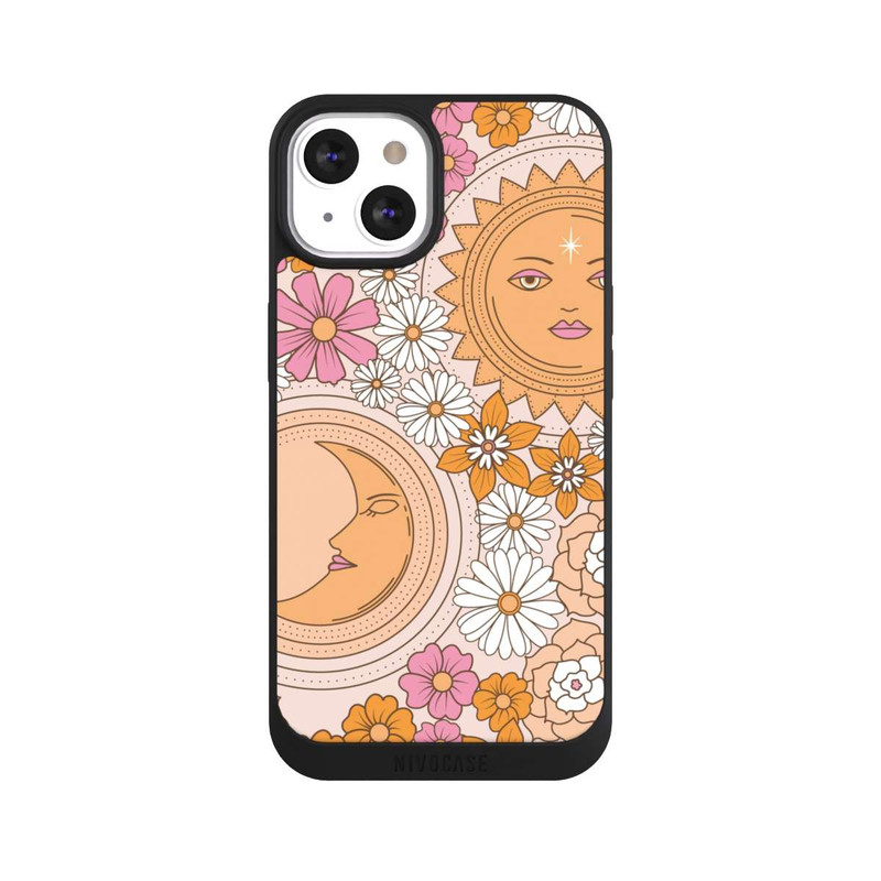 iPhone 13 NIVOpure Mond-Sonne-Blumen