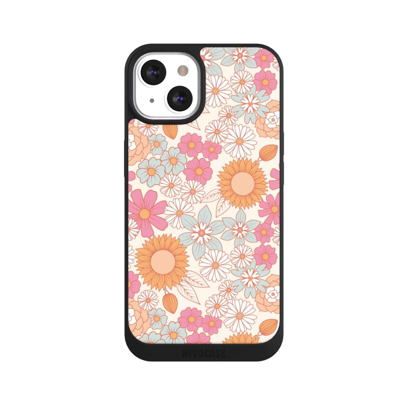 iPhone 13 NIVOpure Retro Boho Blumen