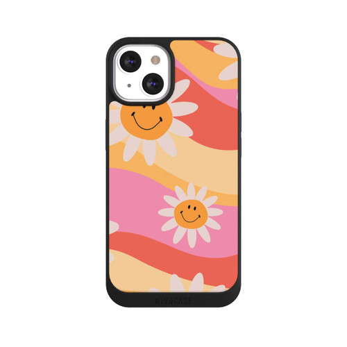 Apple iPhone 13 NIVOpure Retro Smiles Orange Colorful