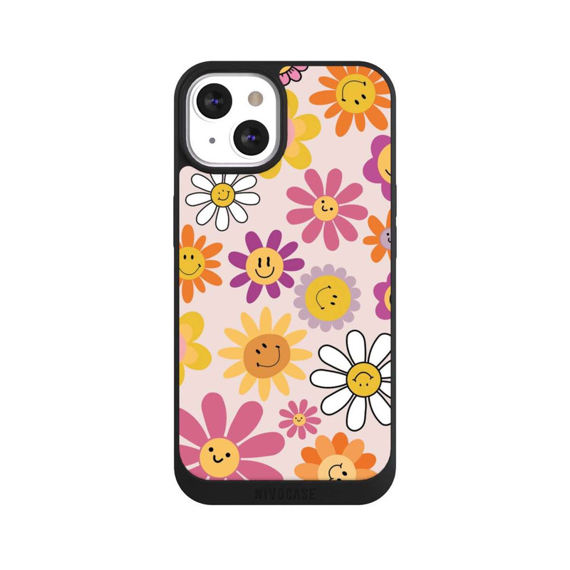 iPhone 13 NIVOpure Smiles Pink Flowers