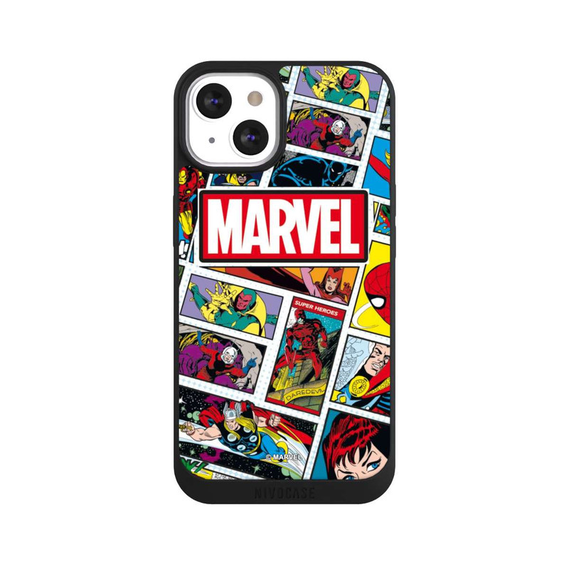 iPhone 13 NIVOpure Marvel Comic Pattern
