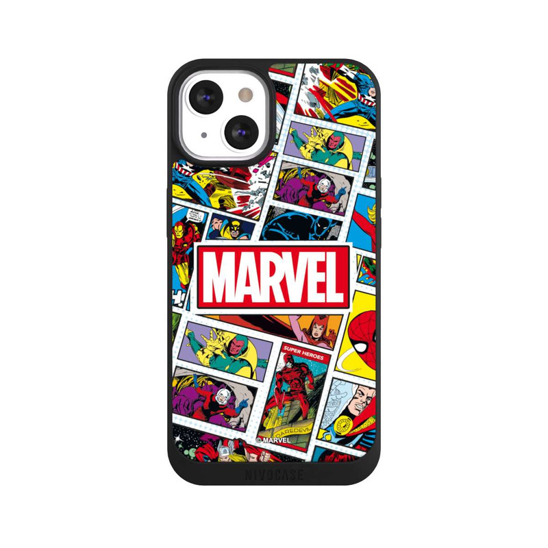 iPhone 13 NIVOpure Marvel Comic Pattern