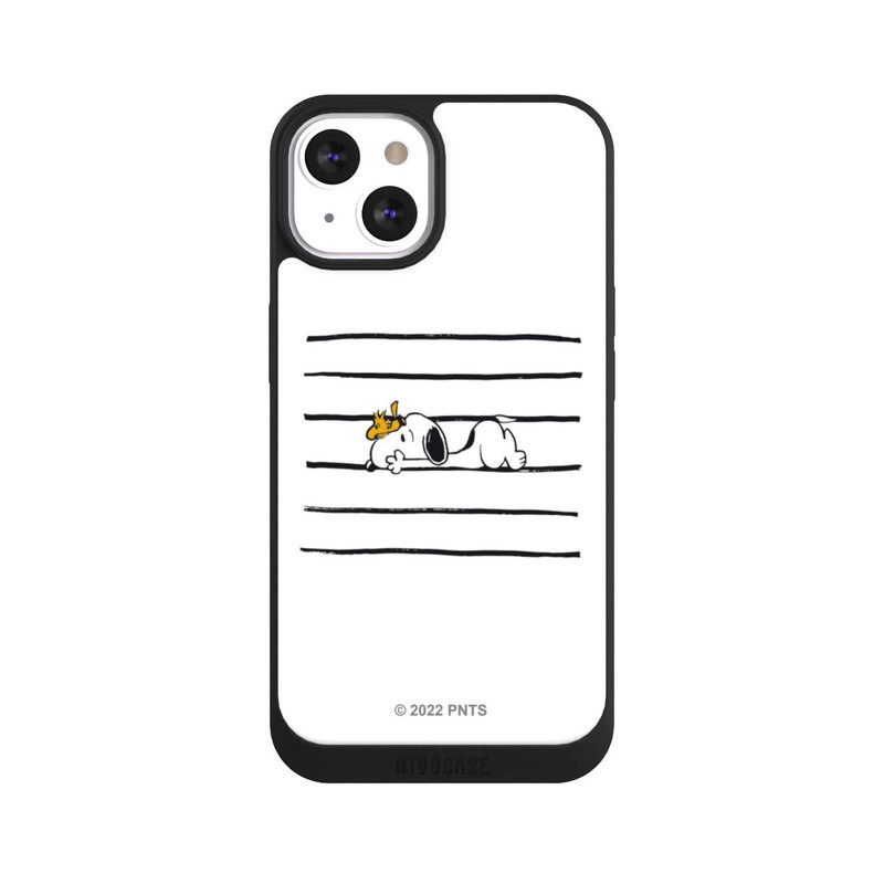 iPhone 13 NIVOpure Snoopy Woodstock Streifen