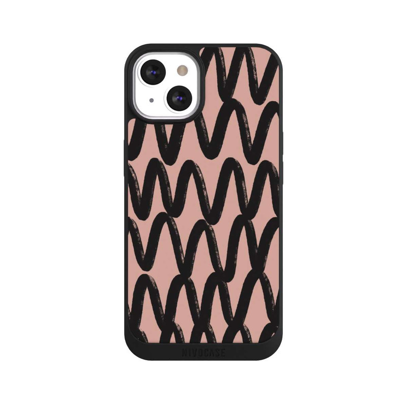 iPhone 13 NIVOpure Zig Zag Noir
