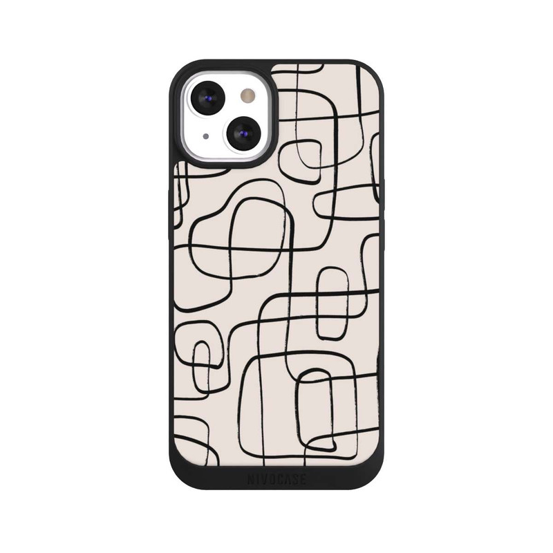 iPhone 13 NIVOpure Lignes Fines Pattern