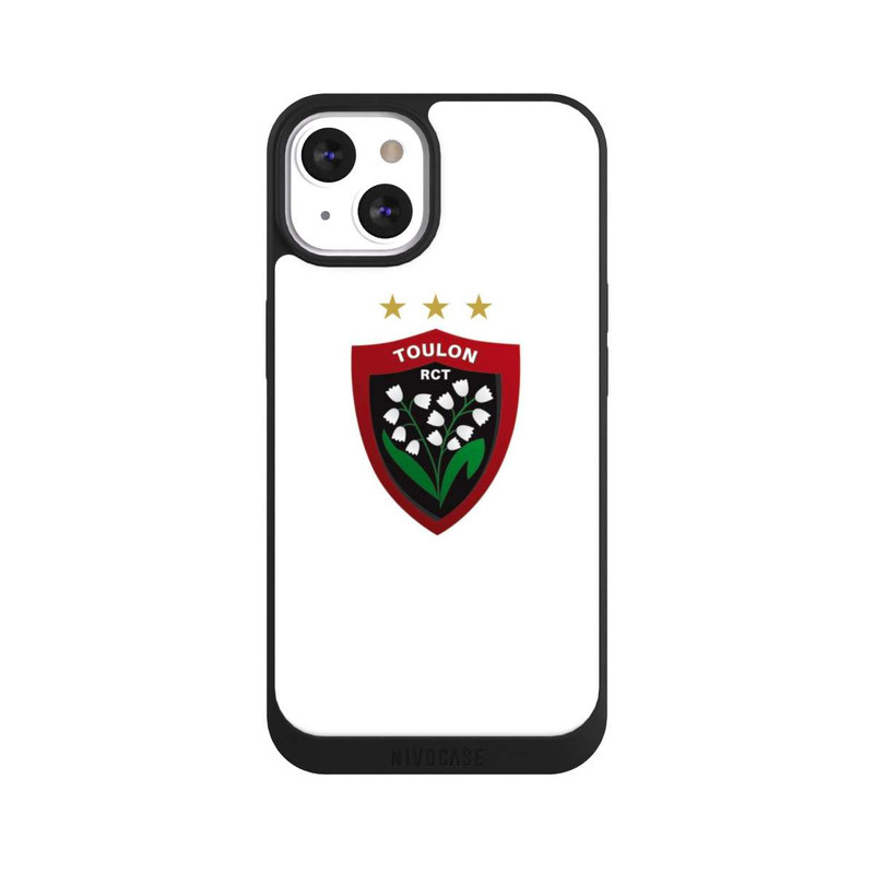 iPhone 13 NIVOpure Logo RC Toulonnais Blanc