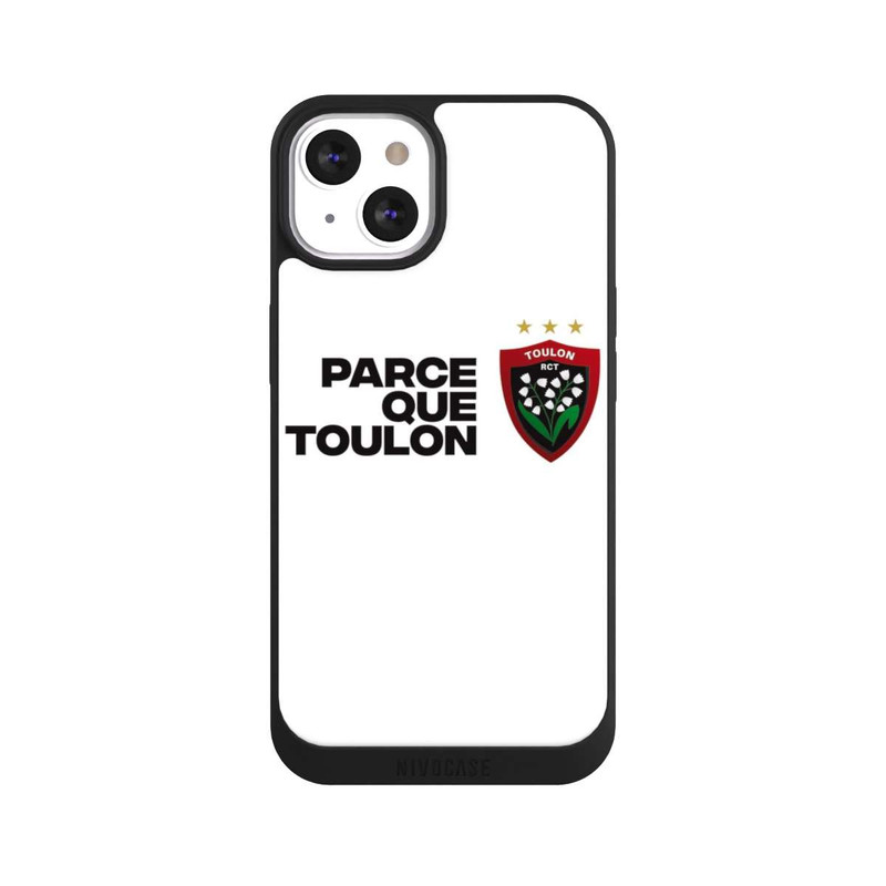 iPhone 13 NIVOpure RC Toulonnais PQT Blanc