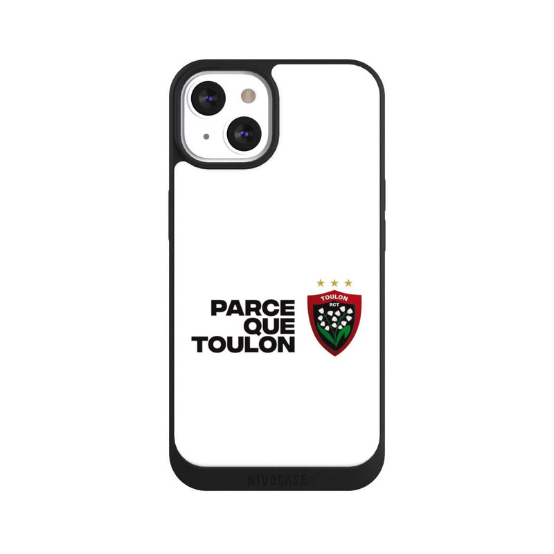 iPhone 13 NIVOpure RC Toulonnais PQT Blanc