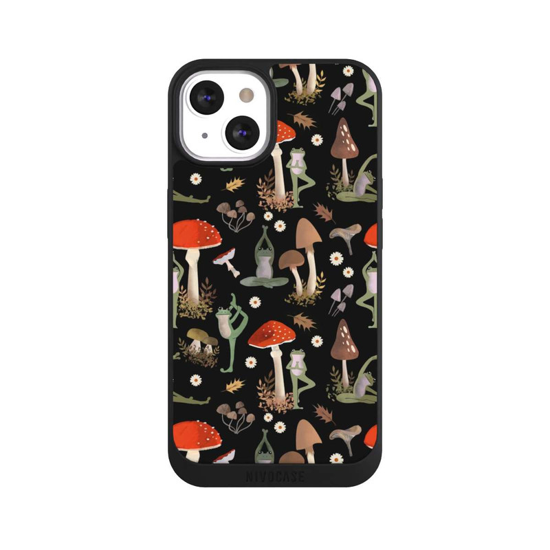 iPhone 13 NIVOpure Grenouilles Yoga & Champignons