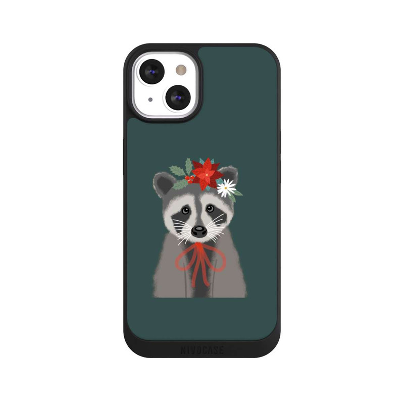 iPhone 13 NIVOpure weihnachtlicher Waschbär