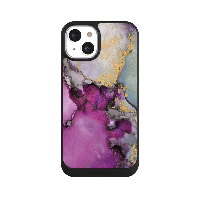iPhone 13 NIVOpure Alcohol Ink Art Pink