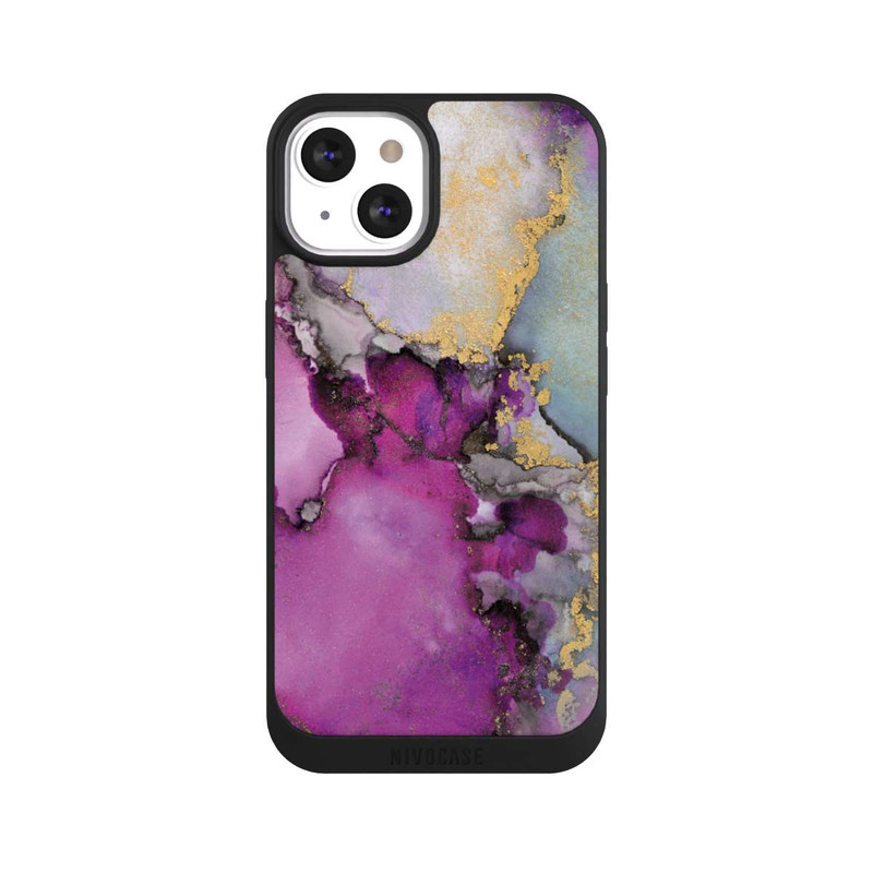 iPhone 13 NIVOpure Alcohol Ink Art Pink