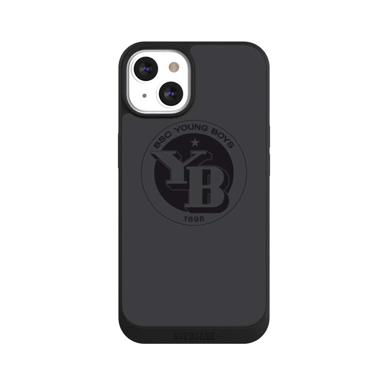 iPhone 13 NIVOpure BSC YB Logo Grau