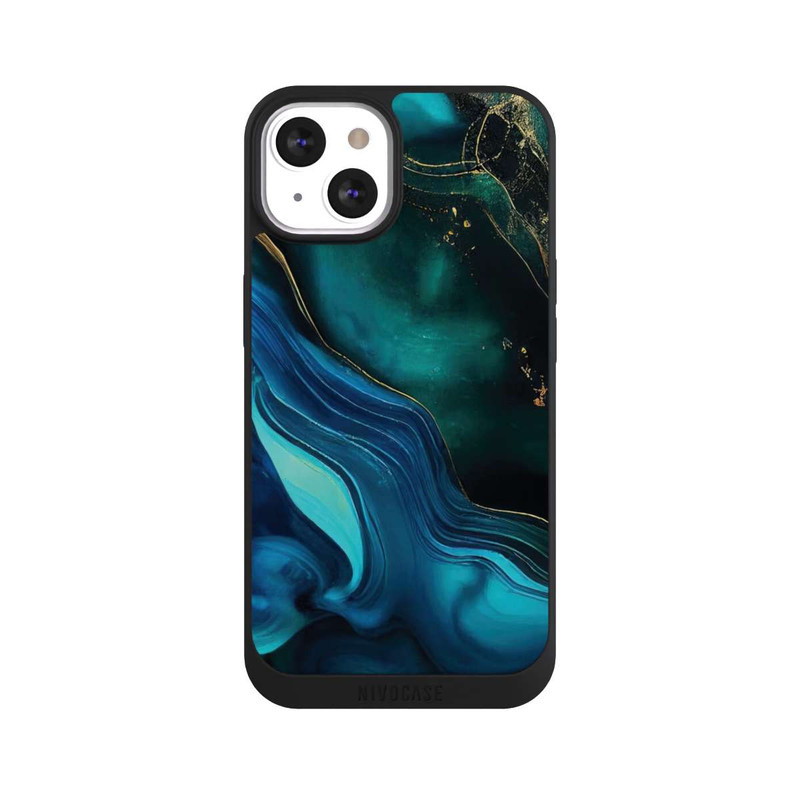 iPhone 13 NIVOpure Blaugoldene Tinte