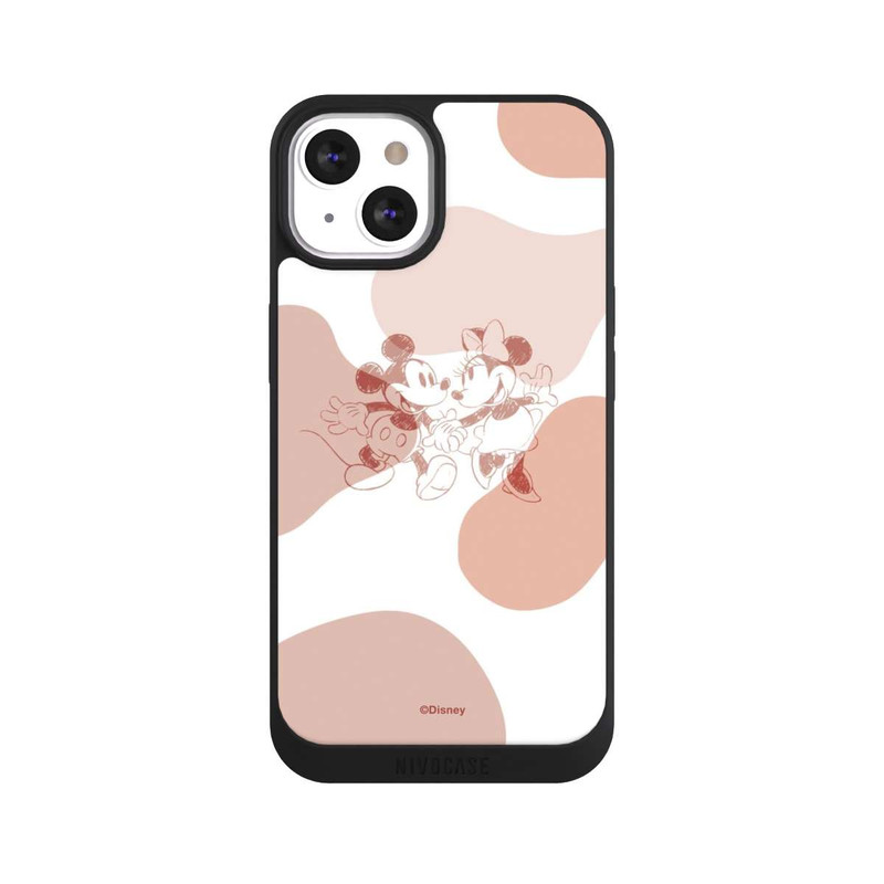 iPhone 13 NIVOpure Micky and Minnie halten händchen Boho