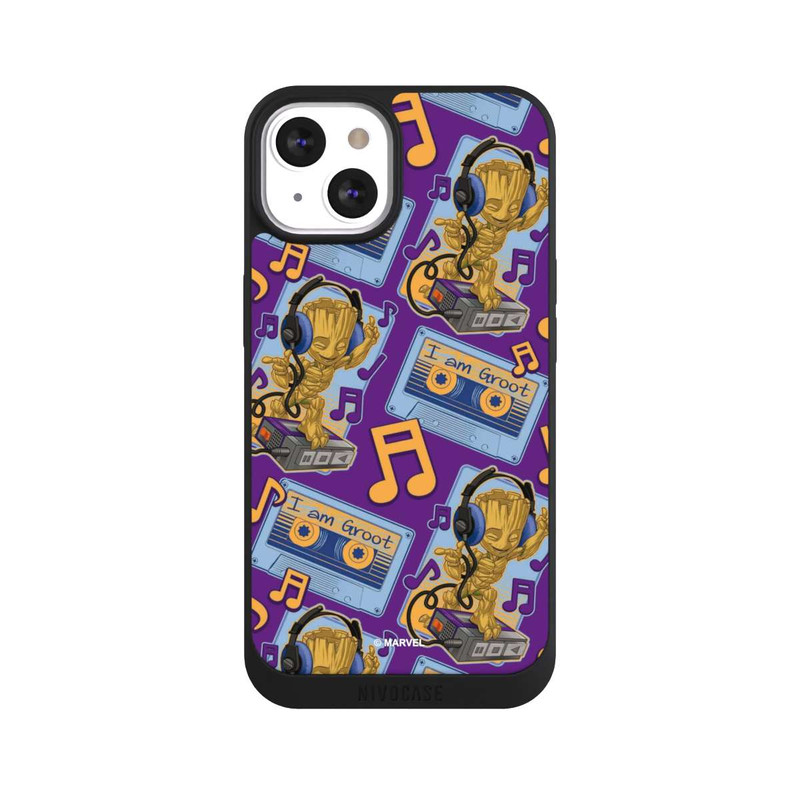 iPhone 13 NIVOpure Groot Comic Headphones Guardians of the Galaxy