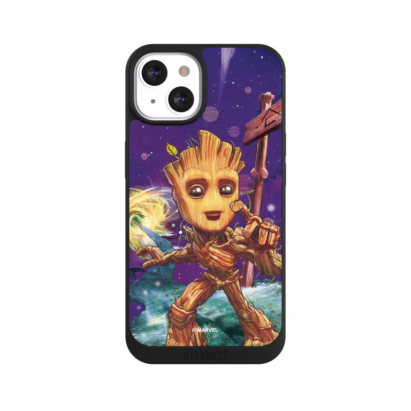 iPhone 13 NIVOpure Baby Groot Galaxy Touch
